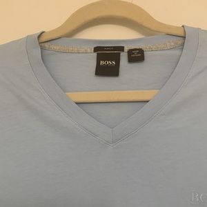 Hugo Boss | Shirts | Boss Hugo Boss Vneck Cotton Tee | Poshmark